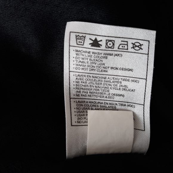 Nike Men's Performance Shirt Size Large Black/Red - Picture 5 of 6